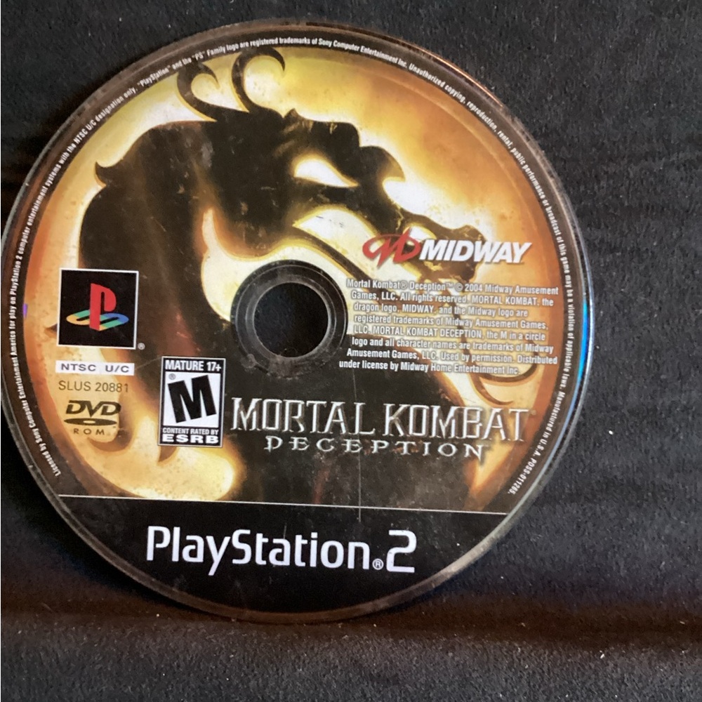 Mortal Combat PlayStation 2
